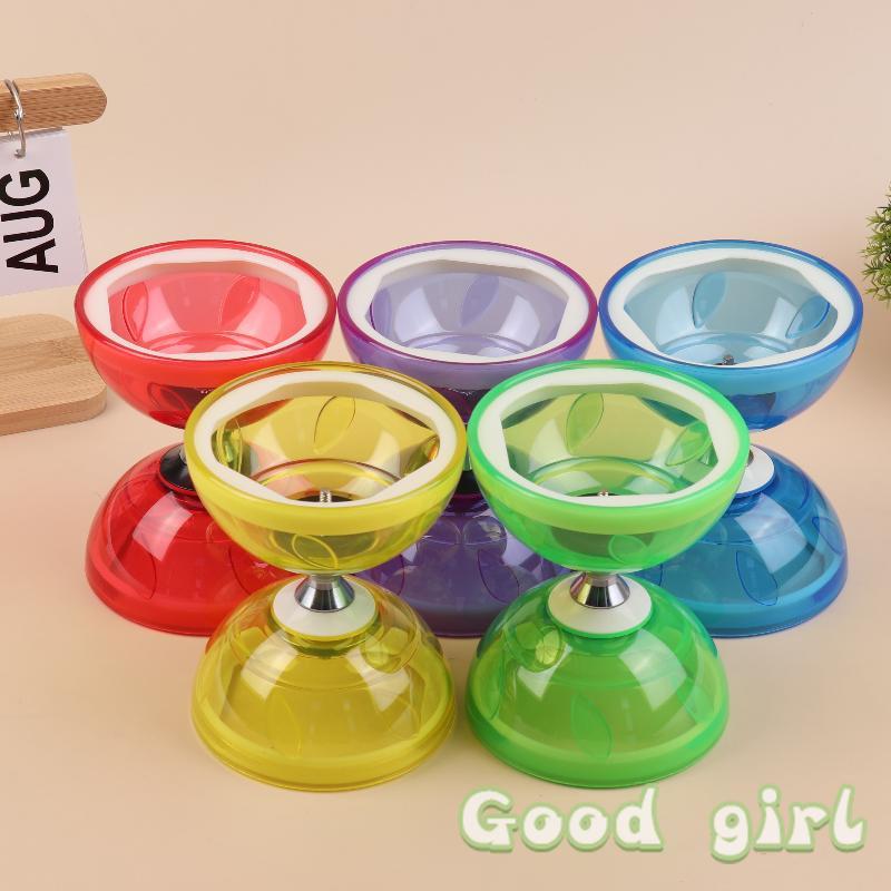 Sale Double-Head Diabolo Fitness Toy Outdoor Play Diabolo Yo-Yo Play Diabolo Yo-Yo Play Diabolo Elderly Children'S Toys