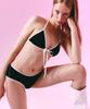 VINAJ Ribbon Triangle Bikini Bra (Black)