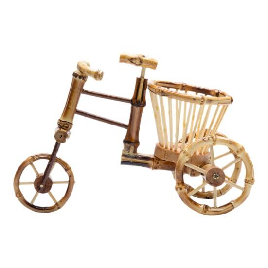 Beau moule de vélo en bois, fabrication soignée, Vintage, haute