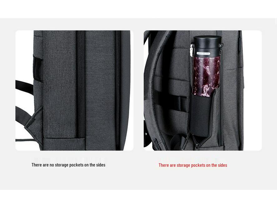 Unisex High-End Waterproof Business Laptop Backpack for Travel & School