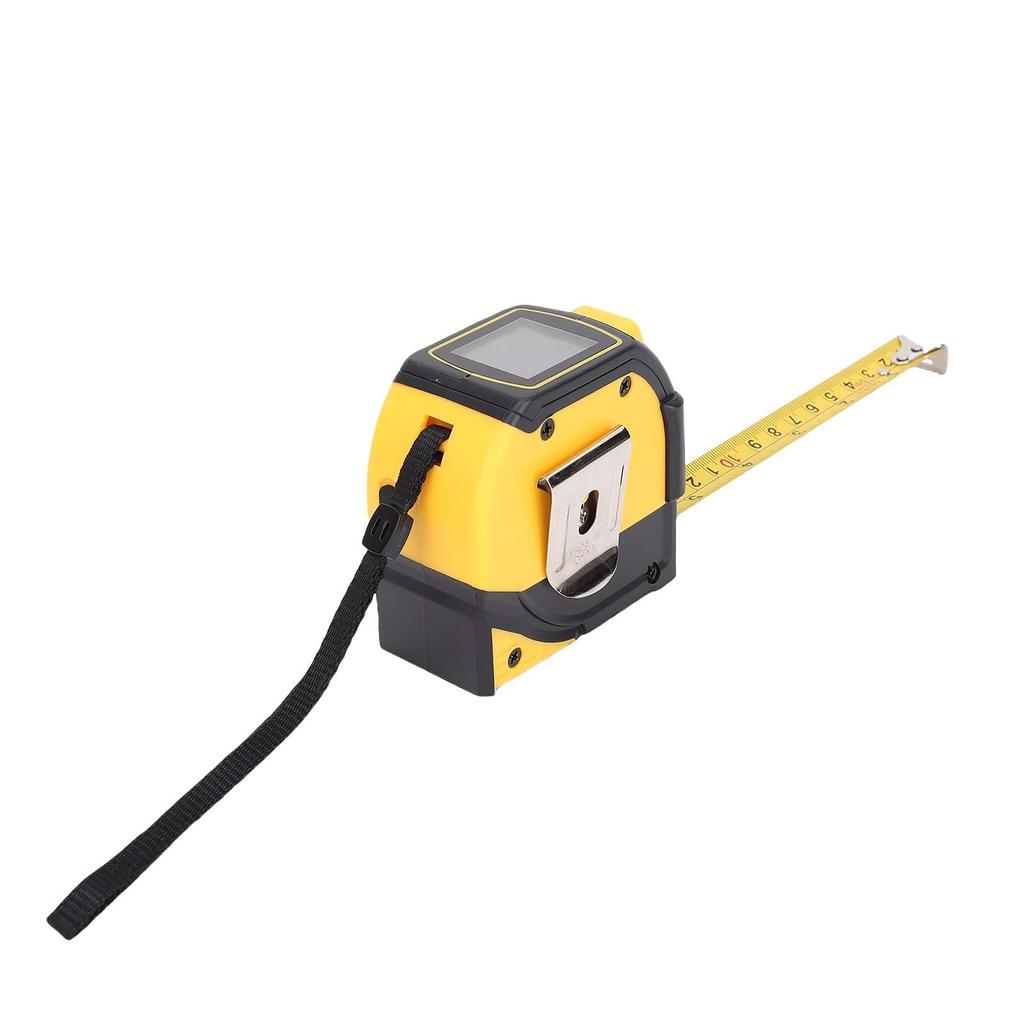 4in1 Laser Tape Measure 131ft Laser Measurement &16.4ft Manual Tape Ruler LCD Display Pythagorean, Area, Volume,