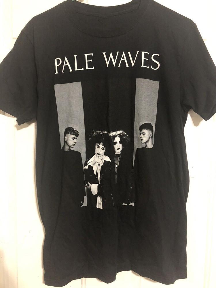 Концертный Альбом Группы Pale Waves Черная Хлопковая Футболка для Взрослых Унисекс BL2.187 Унисекс Футболка M
