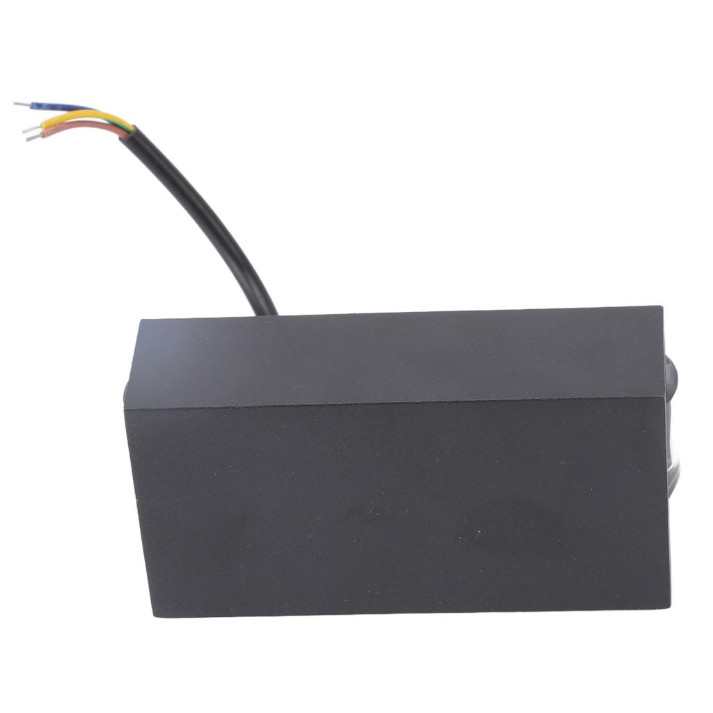 LED Auf Ab Wandleuchte Aluminium 6W Schwarzes Gehäuse 2 Leuchtmittel Warmes Licht für Wohnzimmer Flur Garten AC 85‑265V