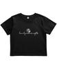 ONEHUNDREDPERCENT FOR WOMAN Ohpxaidaeve Moonsnight Women Crop Short Sleeve Tee