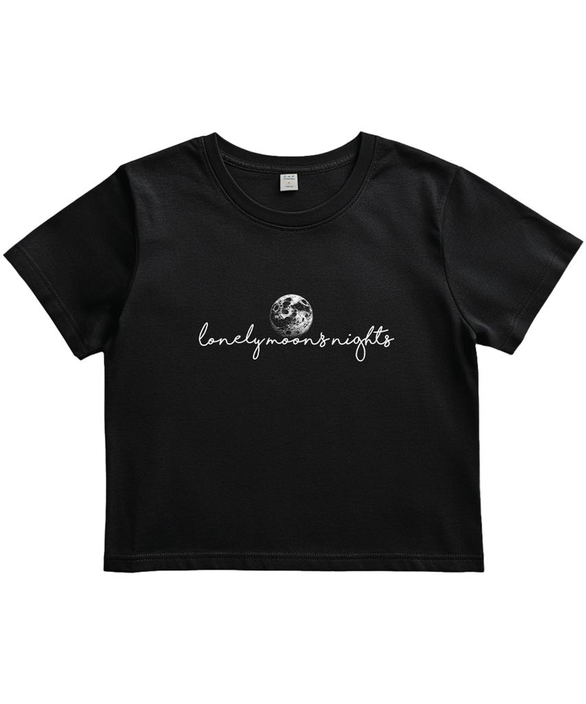 ONEHUNDREDPERCENT FOR WOMAN Ohpxaidaeve Moonsnight Women Crop Short Sleeve Tee