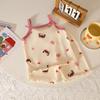 Girls Summer Clothes Sets New Baby Sleeveless Tops Shorts 2 Pieces Suit Girls Square Collar Clothing Set Kids Cotton Clothes