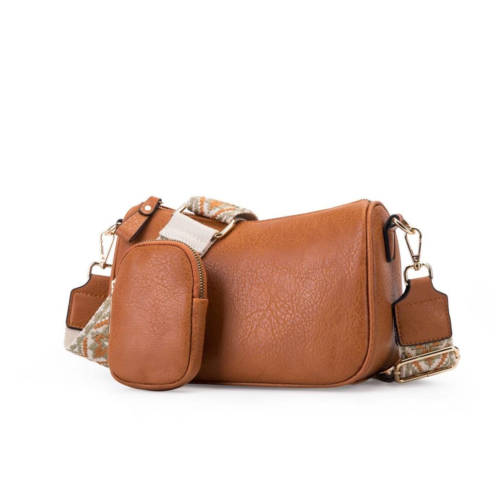 Ielgy Ladies One-Shoulder Diagonal Female Bag Simple Atmosphere Korean Version Unique Sad