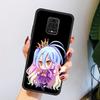 Anime NO GAME NO LIFE Pouzdro na telefon pro Xiaomi Redmi Note 8 11 10 Pro 10S 9S 9 9T 8T 9C 9A 8A 7 K40 Herní Silikonový Kryt