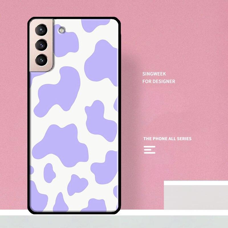 

Чехол для телефона с рисунком коровы для Samsung Galaxy S10 Plus S8 S9 Note 10 Note 20 S21 Ultra S20 FE Note 20 Ultra