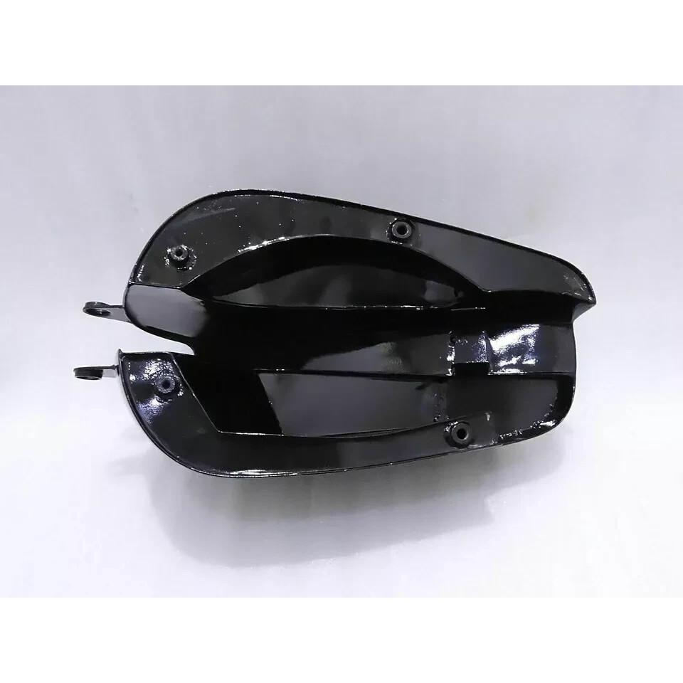 Velocette Thruxton Black Painted Steel Gas Fuel Petrol Tank + Cap |Fit For