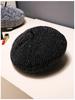 Chic Korean-Style Starry Sky Beret - Versatile Spring/Autumn Letter Hat for Women