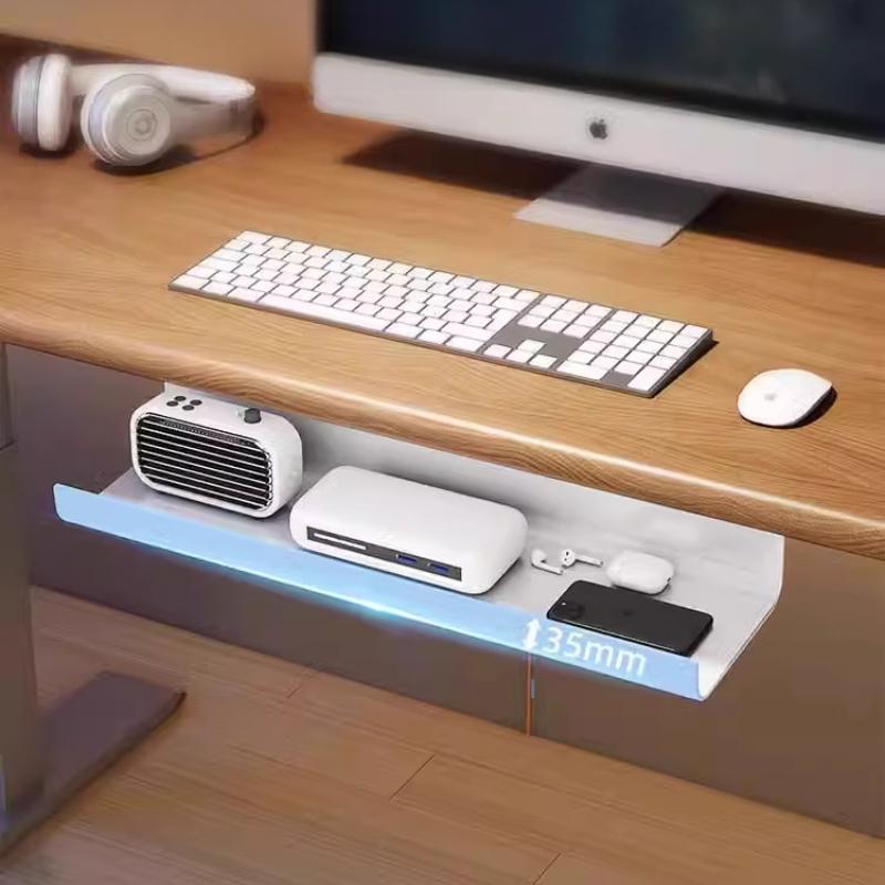 Cable Organizer Boxes Table Under Power Strip Storage Boxes Simple Wire Organize Box Multifunctional Office Organize Groove