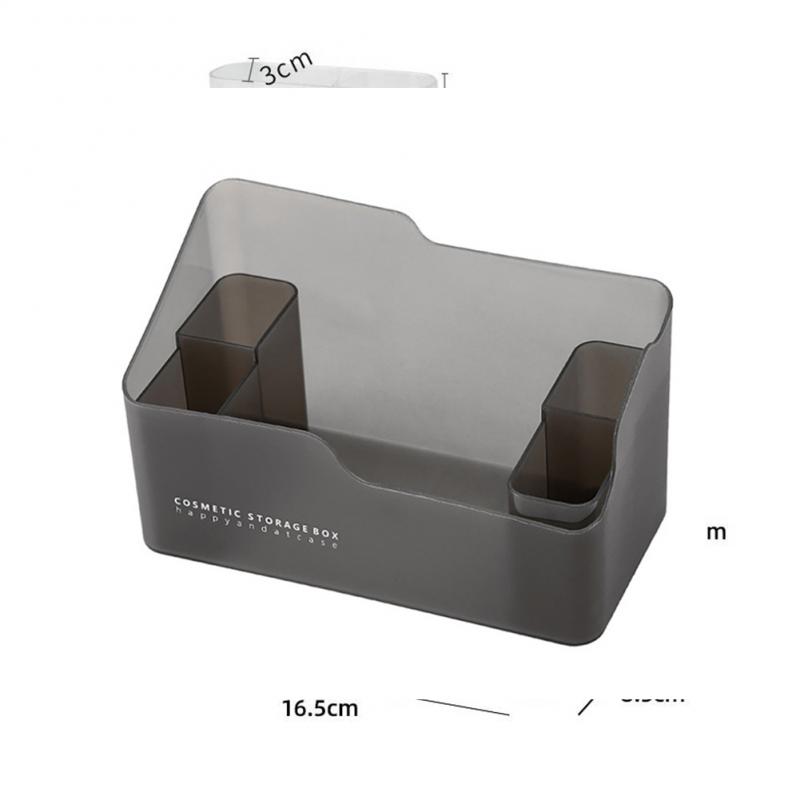 Organizador de cosméticos para banheiro, cômoda, quarto, organizadores de maquiagem duráveis, bandeja de armazenamento, caixas organizadoras de maquiagem, bandeja de maquiagem