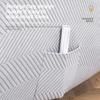 1Seat New Recliner Sofa Cover Split All-inclusive Sofa Covers Dust-proof Solid Color Lounge Armchair Slipcover Living Room Home