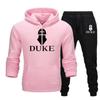 2023 Men's Sets DUKE Tracksuit 2 Pieces Set Loose Hoodies FleeceSweatshirt+Pants Suit Hoodie Sportswear Jogging Clothing