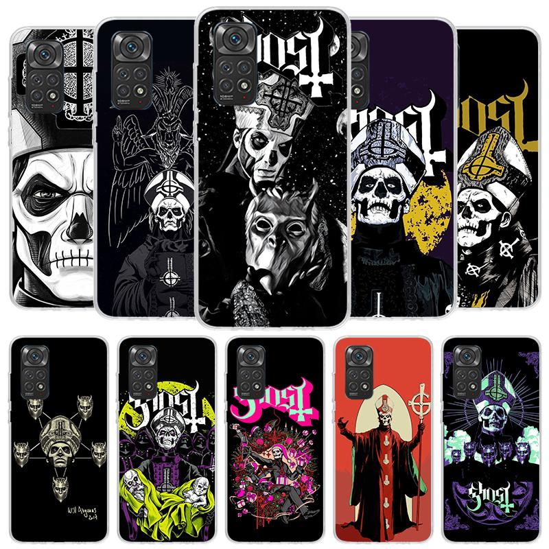 Ghost Papa Emeritus Cover Phone Case For Xiaomi Redmi Note 15 14 13 12 11 10 Pro Plus 14S 12S 11S 11T 11E 10S Soft Fundas Shell