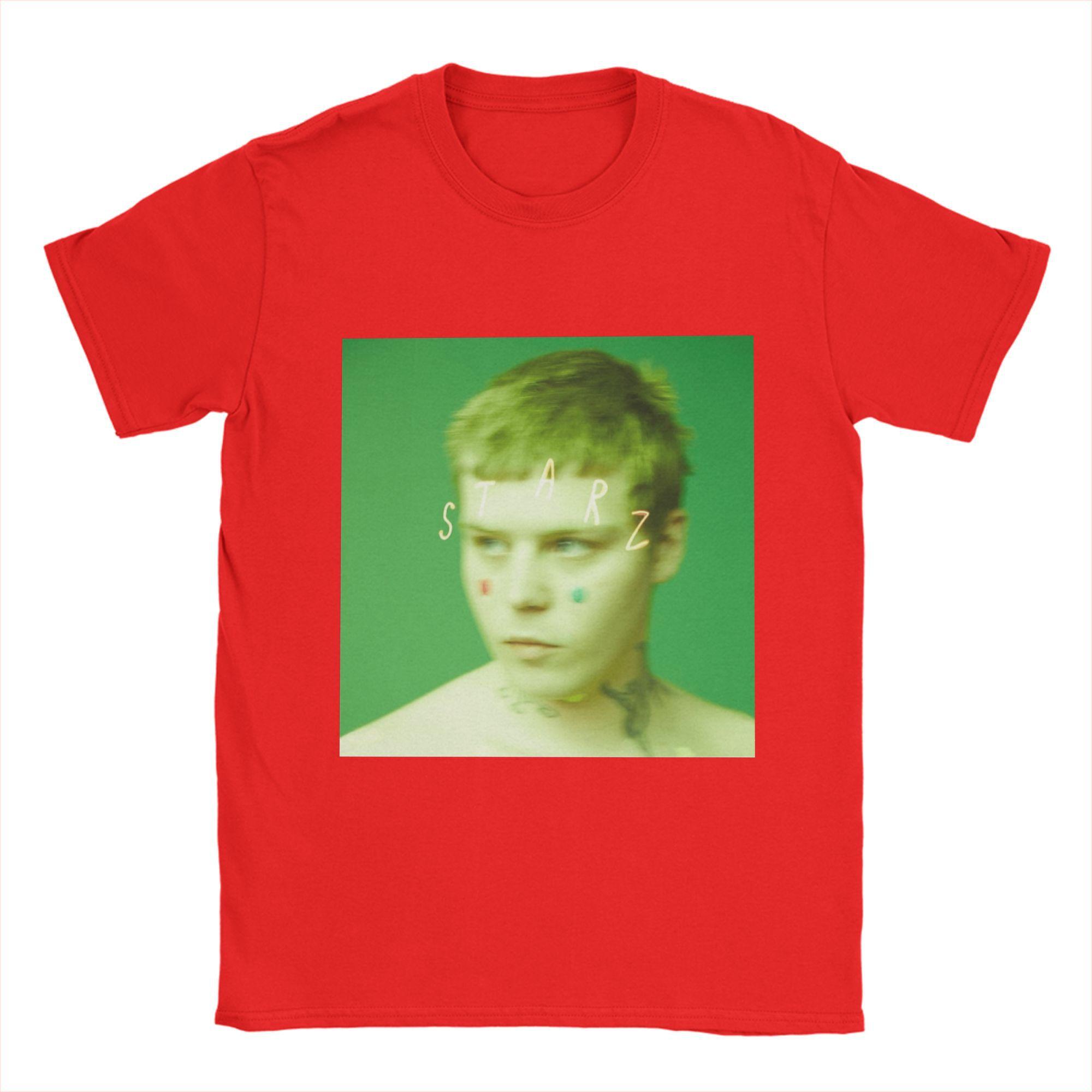 Винтажная футболка Пляж Yung Lean Хип-хоп футболки Футболка из чистого хлопка для мужчин Y2K Забавная принтованная одежда с коротким рукавом S