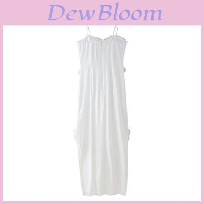 Elegant Polyester Spliced Lace Bustier Slip Dress With Strapless Design For Spring