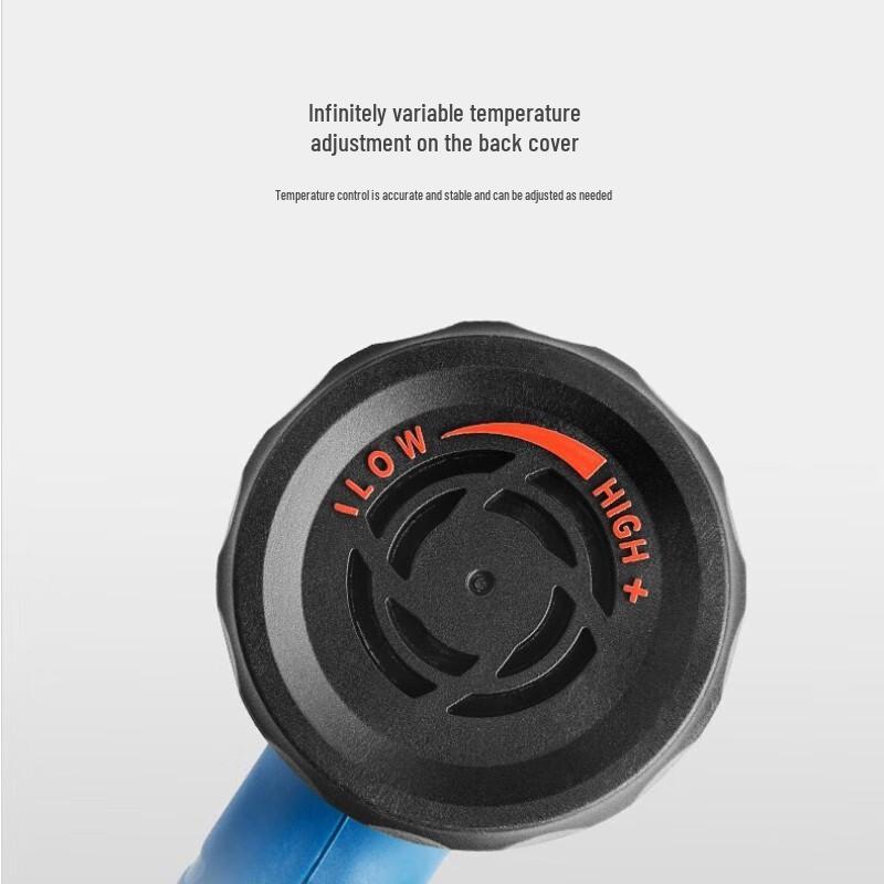 Dongcheng 220V Adjustable Temperature Heat Gun CN Plug (adapter Included)