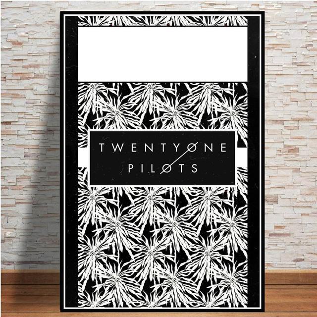 Twenty One Pilots Music Band Posters And Prints Canvas Painting Pictures On The Wall Abstract Decorative Home Decor Tableau