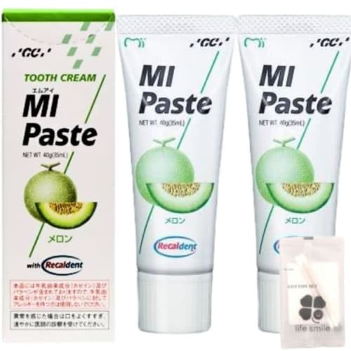 

[Set of 2] GC MI Paste Melon 40g [Includes life smile original cotton pad]