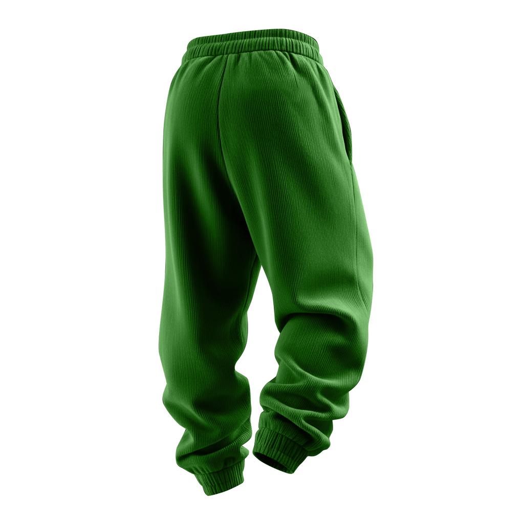 Men's Solid Color Loose Sweatpants Men's Casual Fashion Sweatpants