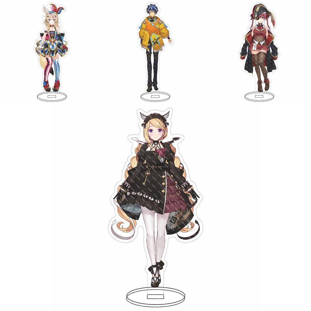 Hololive Vtuber Stand Figure Unique Acrylic Ornaments For Home Decor