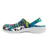 Unisex Colorful EVA Clogs Printed Lightweight Breathable Slip On Garden Shoes Beach Pool Bathroom Home Slippers Shower Use