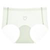 Girls Summer Love Comfortable Ice Silk A Piece of Non   Trace Breathable Waist Triangle Briefs