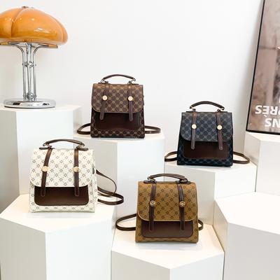 Retro Casual Small Bag Female Student Class Commuting Backpack Summer New Fashion Trend Student Bag
