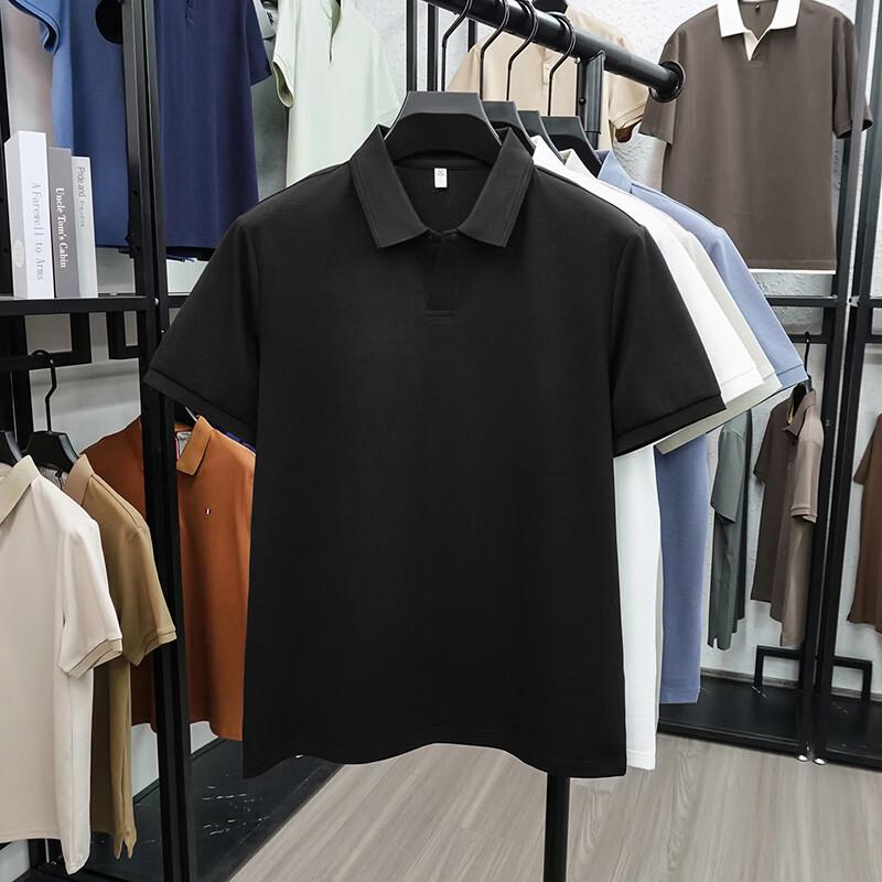 

Firstview Men s Scissor Collar Short-Sleeve Polo Shirt FX1152 3XL