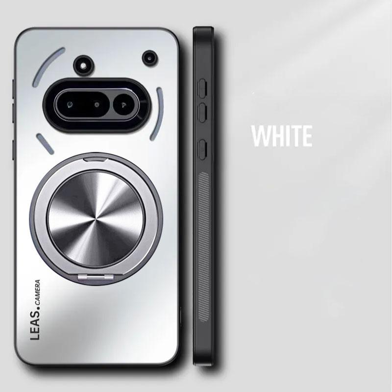 Magnetic Case for Nothing Phone 3A Pro Matte Shockproof Hard Bumper Stand Holder Cover Cases for Nothing Phone 3A 2A CMF Phone 1