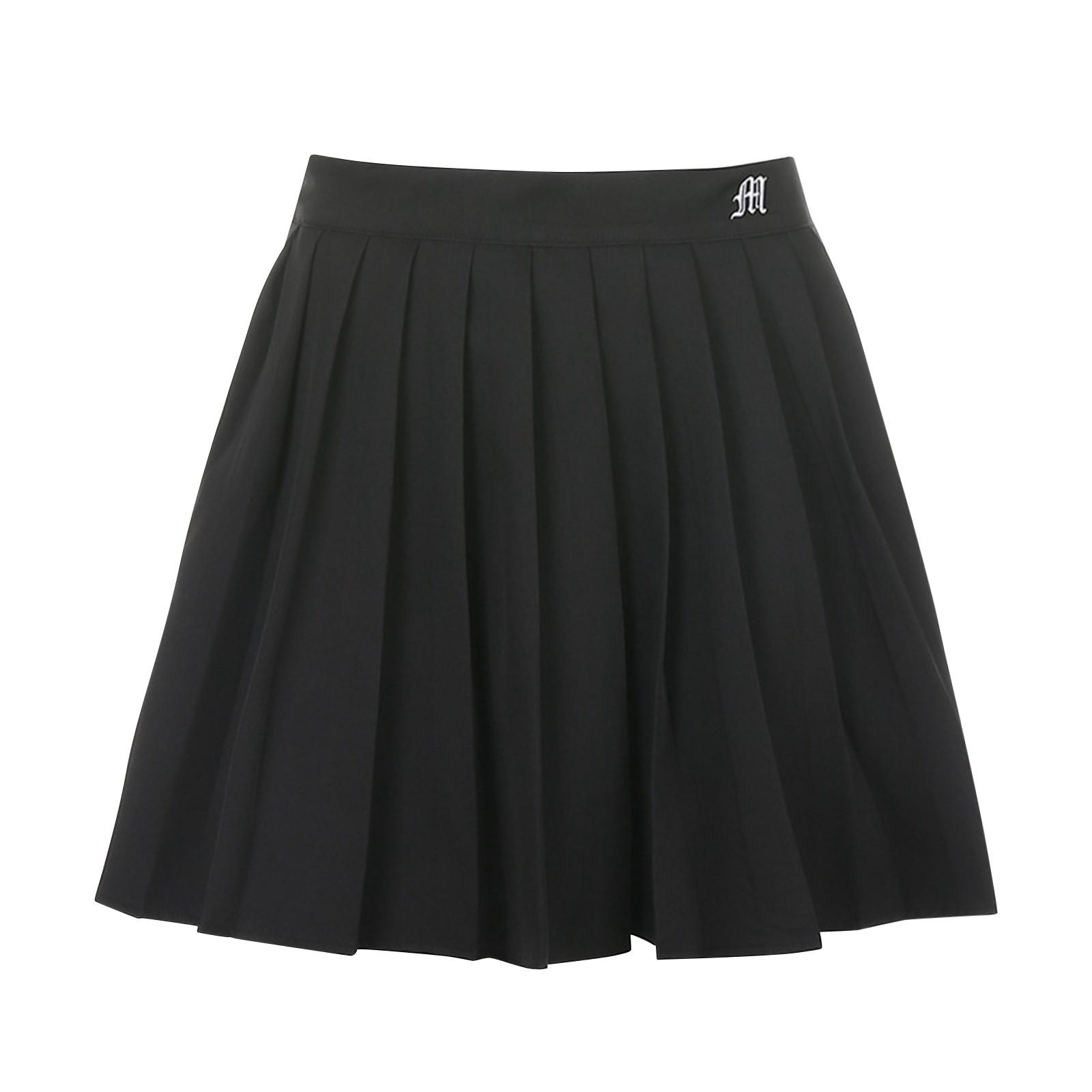 

Women s Summer Casual Short Skirt, High Waisted A-line Short Skirt Versatile XL чёрный