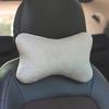 Car Winter Neck Pillow, Solid Color Simple and Convenient Headrest Cushion, Effectively Fits Your Neck, Soft and Comfortable