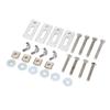 4 Pcs T Track Mini Hold Down Clamp M6 Nut Zinc Aluminum Alloy T Track Clamp for 3018 Series CNC Rout
