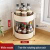Rotatable Double-Layer Kitchen Spice Rack