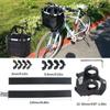 Detachable Bicycle Front Basket 2in1 Bike Small Pet Dog Carry Pouch MTB Cycling Handlebar Tube Hanging Fold Baggage Bag