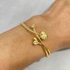 Love Light Luxury High-end Fashion Jewelry Three-dimensional Pattern Heart-shaped Bracelet Bracelet