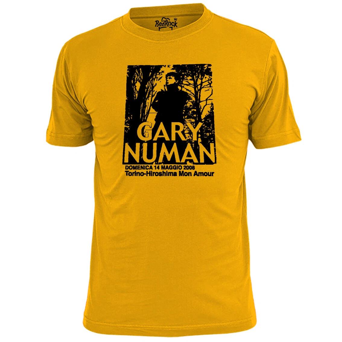 

Mens Gary Numan Torino Gig Poster T shirt Synth Electronica S