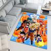 Cartoon dragon image Dragon Ball anime game rug, suitable for game rooms, bedrooms, living rooms, sofas, and other home décor;