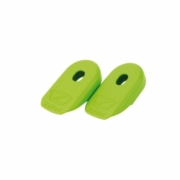Protection Manivelle - ZEFAL - Crank Armor - Vert - 47x38x16mm - Paire