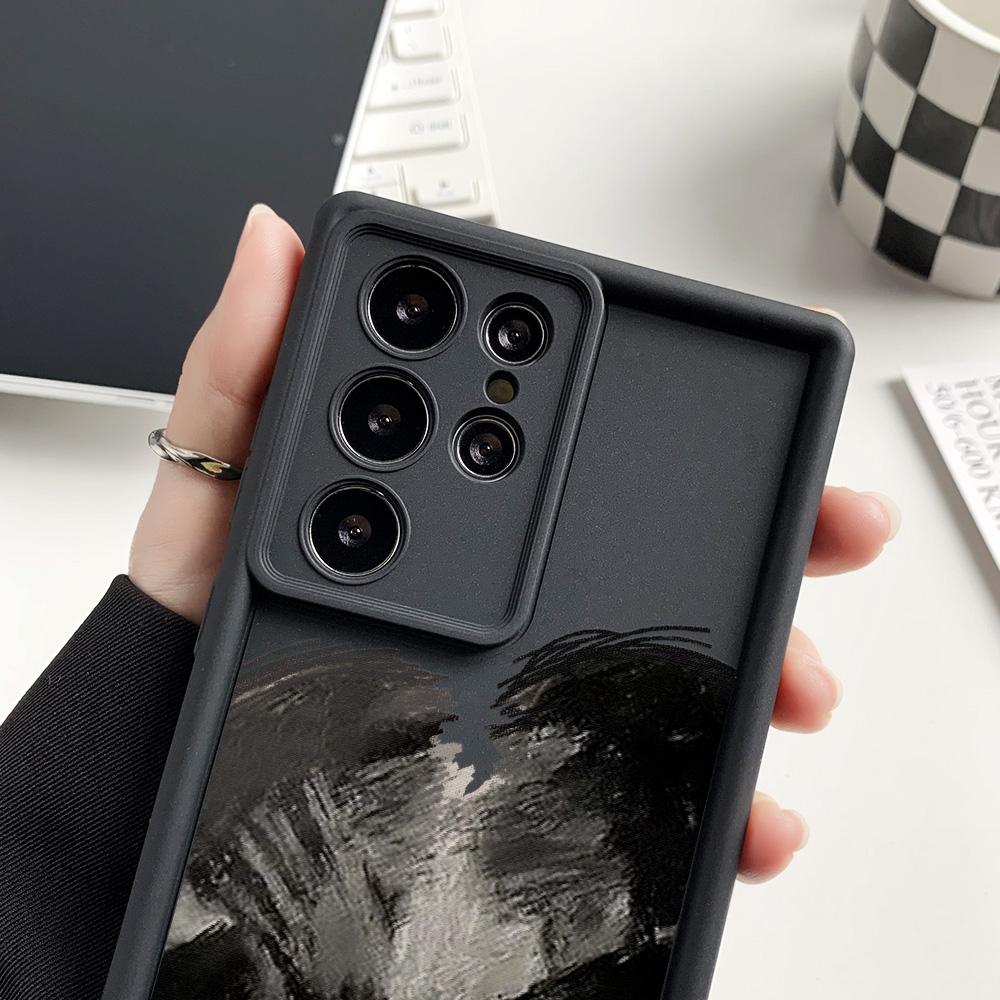 Aesthetic Case For Samsung A55 5G S25 Ultra A54 A16 A15 A53 A35 A34 A14 A13 A06 A05 A05s A33 A25 S24 FE S23 Plus S22 Soft Cover