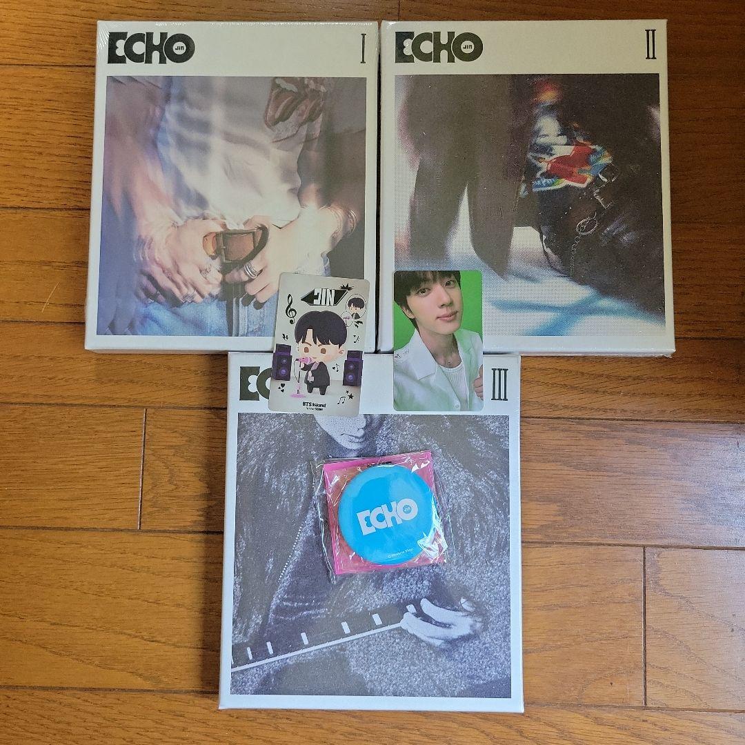 

[USED] RUNSEOKJIN Bonus BTS JIN ECHO 3-piece set
