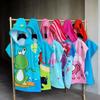 Children's Microfiber Hooded Bath Towel Cloak - Quick-Dry & Absorbent