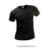 2024 New Summer Adult Leisure Breathable Quick-drying Fitness Sports Solid Color Short-sleeved T-shirt