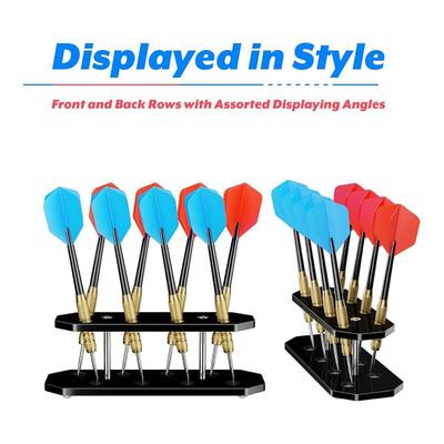 Acrylic For Decoration, Dart Holder Display Stand Desktop Rack For Home, Playroom Storage& Displaying