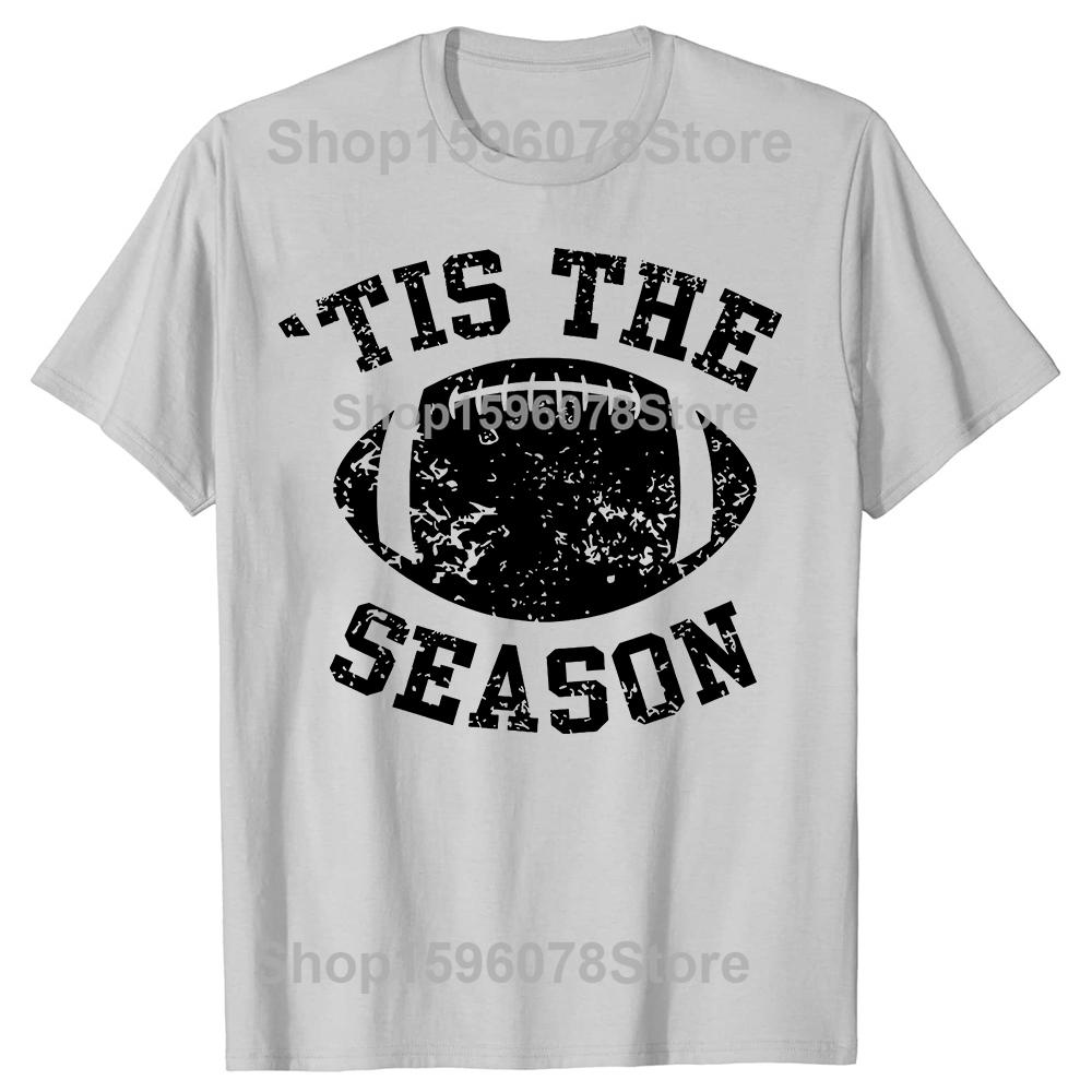 Funny Rugby The Season Football Game Day Tshirts Men Womens Fashion Casual Tshirt 100 Cotton Loose Oversized T Shirt Summer