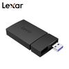 Lexar Dual Slot MicroSD/SD Card Reader Type-A and Type-C,USB 3.2 Gen 1, up to 255MB/s Read, Compatible with Phone Laptop, Desktop