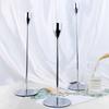3Pcs Rust-proof Luxury Candlestick High Footed Wedding Candle Stand  Living Room