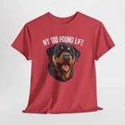 Rottweiler Love T-Shirt, Dog Breed Tee, Animal Lover Gift, Pet Owner Shirt, Cute XL